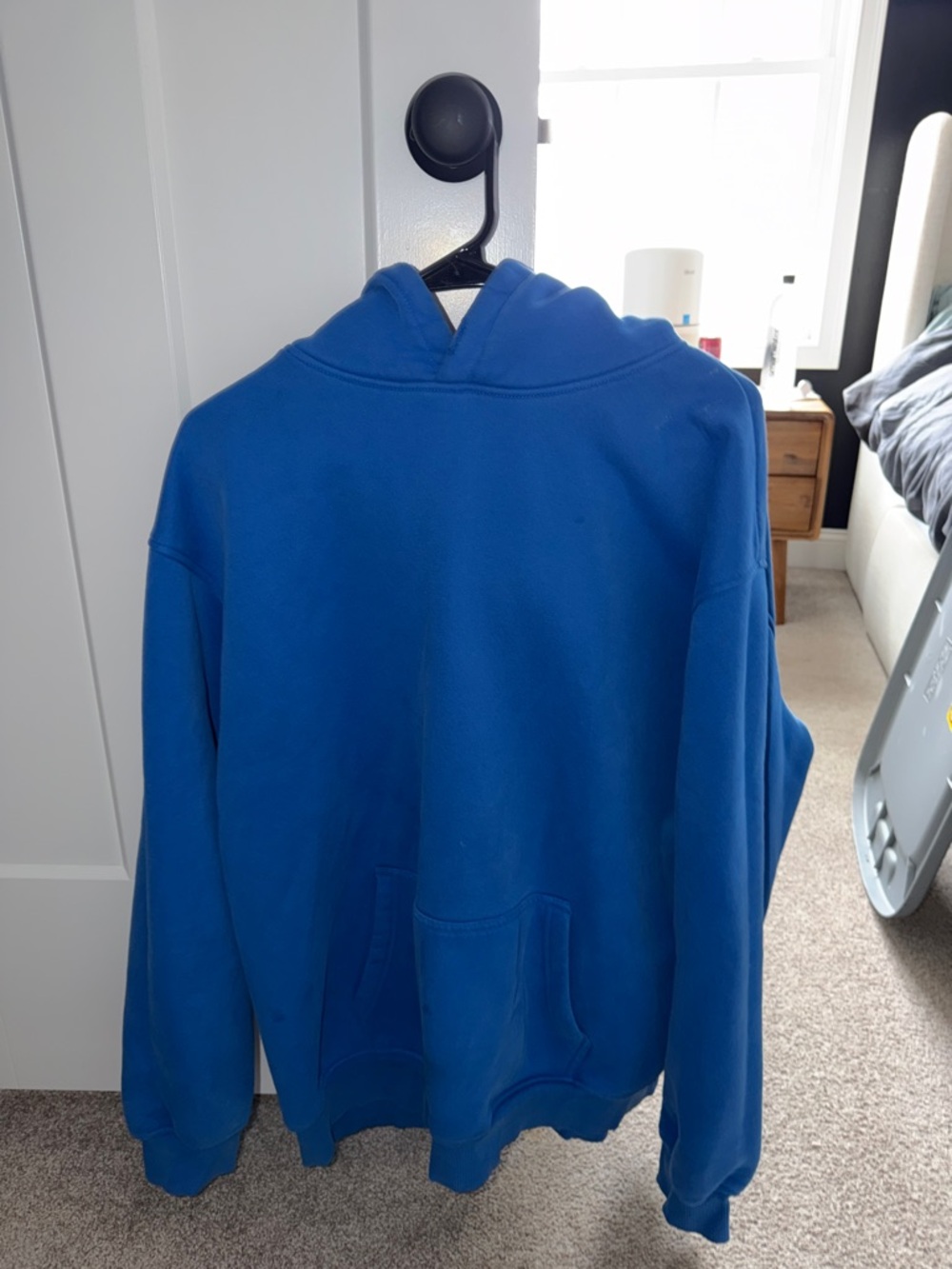 Men's Blue Pullover Hoodie